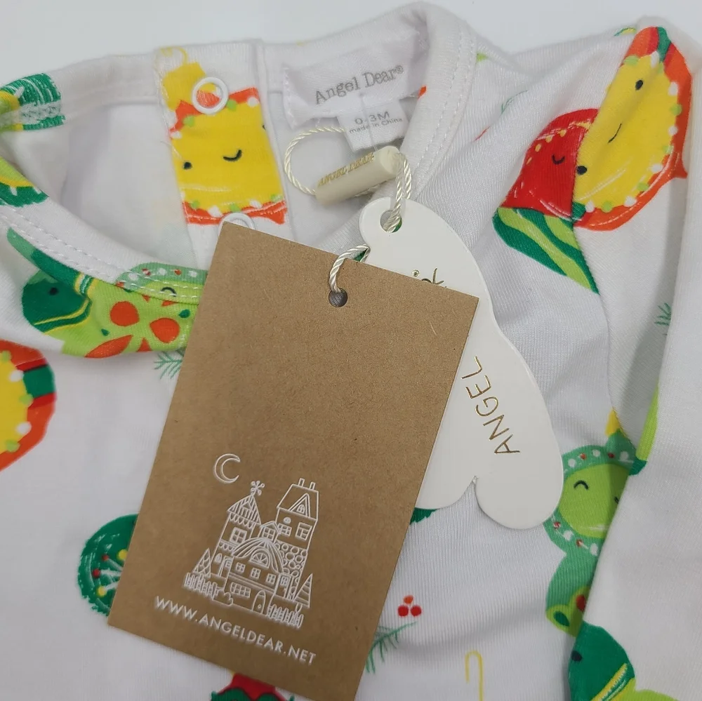 NEW Angel Dear Shiny Bright Ornaments knotted gown size 0-3 months